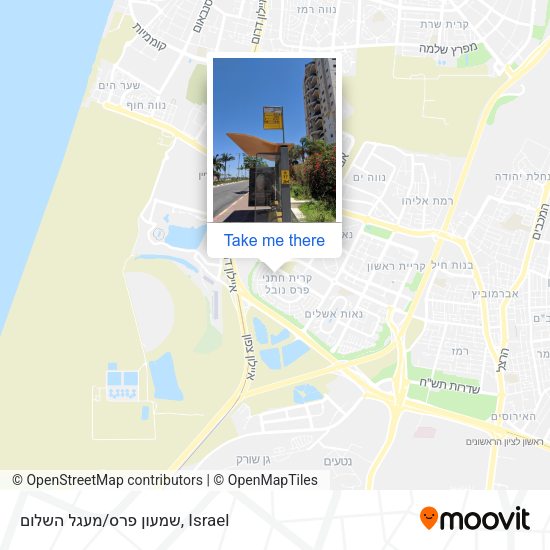 שמעון פרס/מעגל השלום map