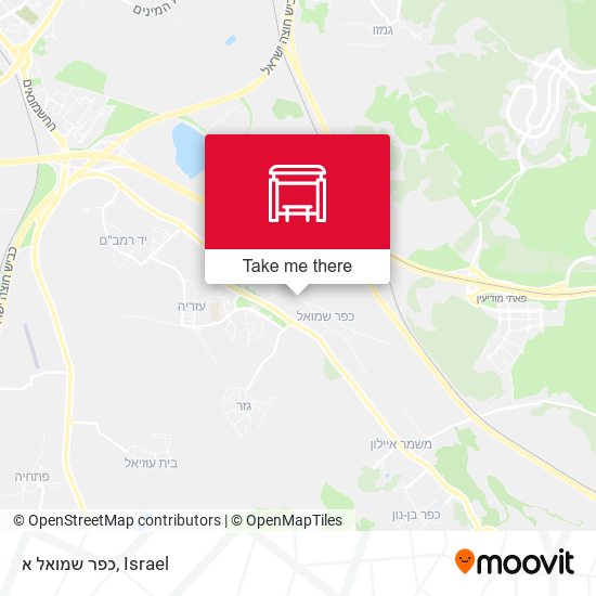 כפר שמואל א map