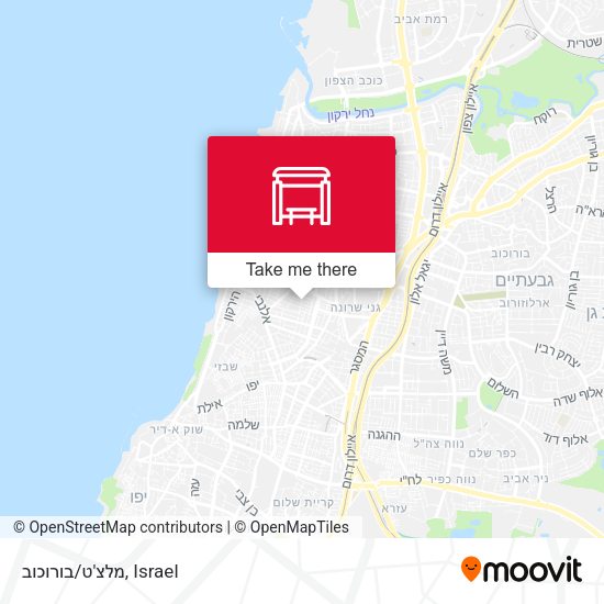 Карта מלצ'ט/בורוכוב