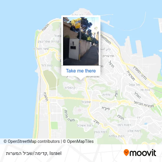 Карта קדימה/שביל המערות