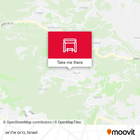 Карта כרום אלג'אג