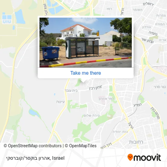 Карта אהרון בוקסר/קוברסקי