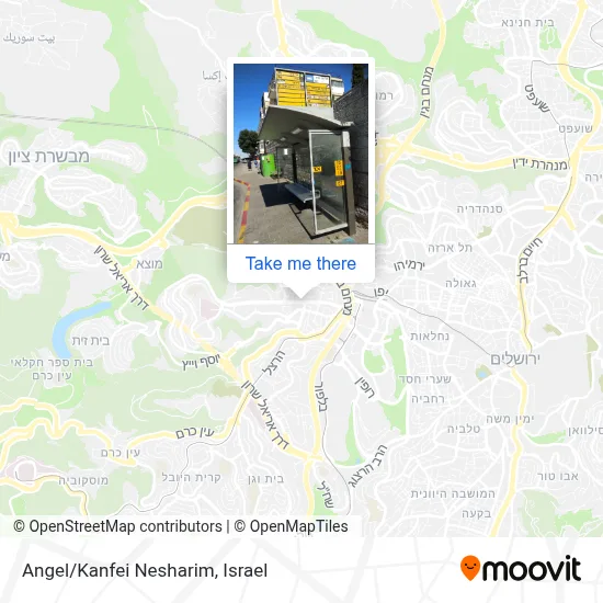 Angel/Kanfei Nesharim map