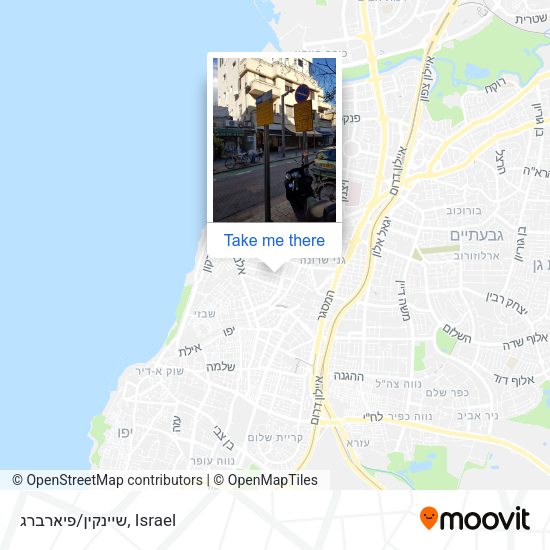 שיינקין/פיארברג map