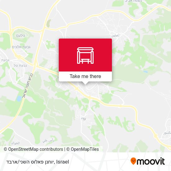 יוחנן פאלוס השני/ארבד map