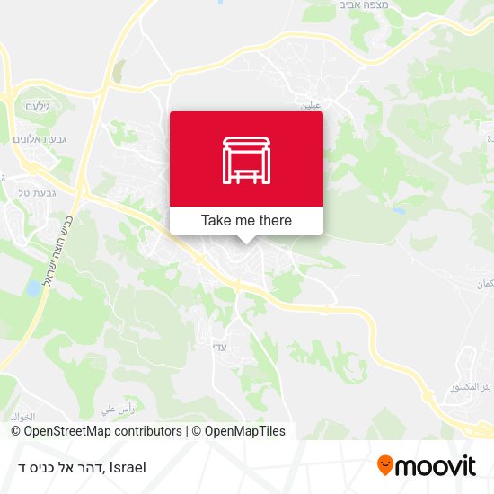 דהר אל כניס ד map
