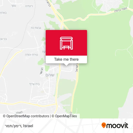 Карта רימון/תמר