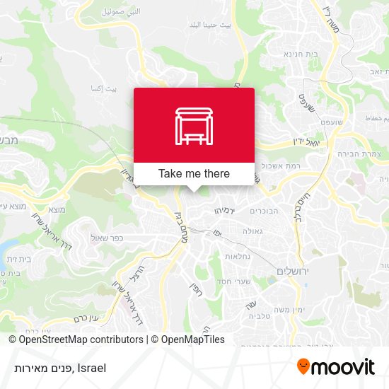 פנים מאירות map