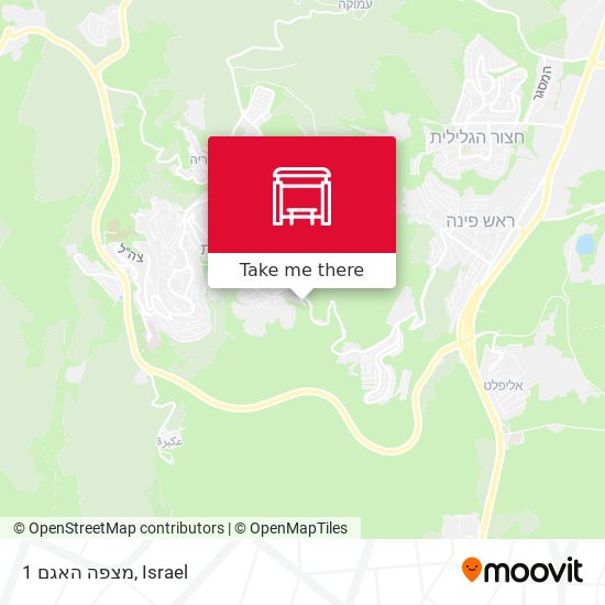 מצפה האגם 1 map