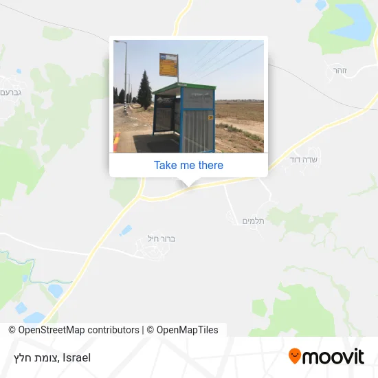 Карта צומת חלץ