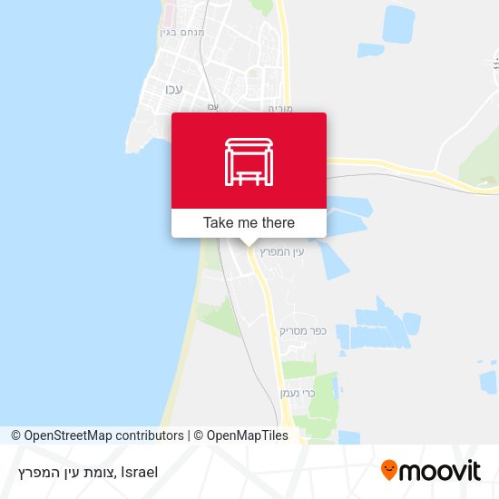 צומת עין המפרץ map