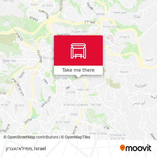 ממילא/אגרון map
