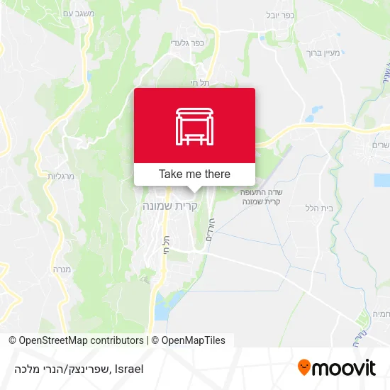 Карта שפרינצק/הנרי מלכה