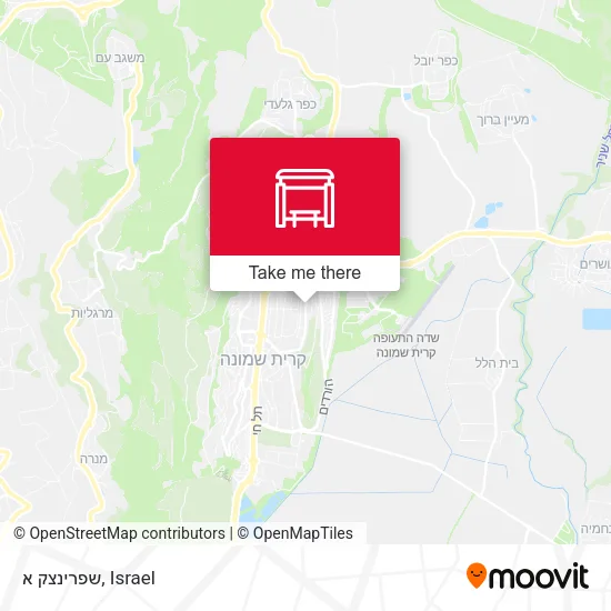 Карта שפרינצק א