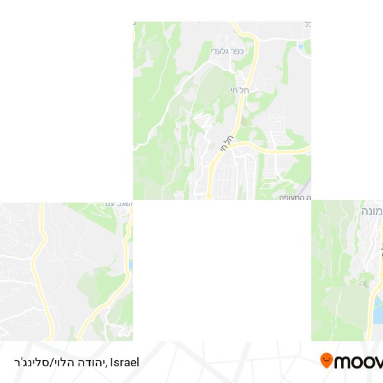 יהודה הלוי/סלינג'ר map
