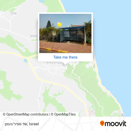 Карта שד.ספיר/הגפן