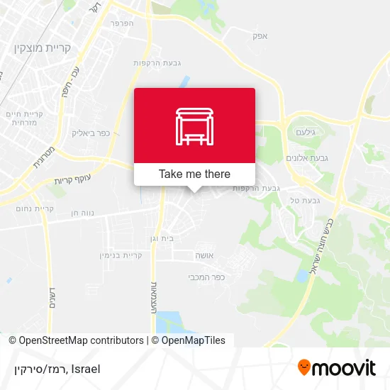 רמז/סירקין map