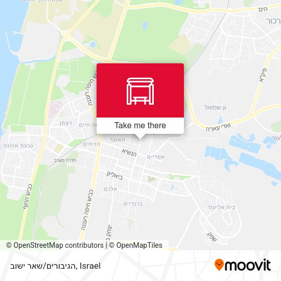 הגיבורים/שאר ישוב map