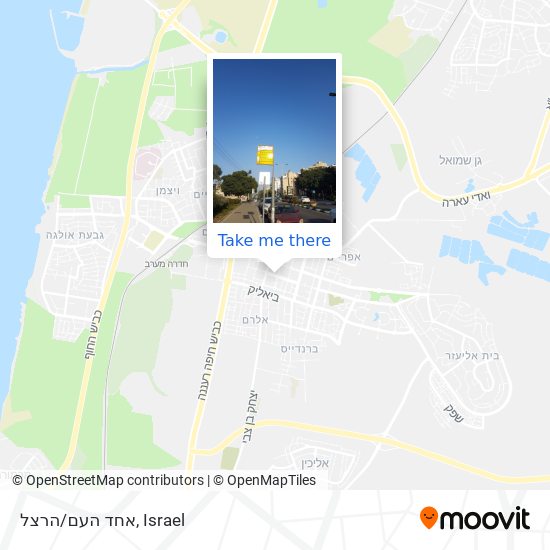 Карта אחד העם/הרצל