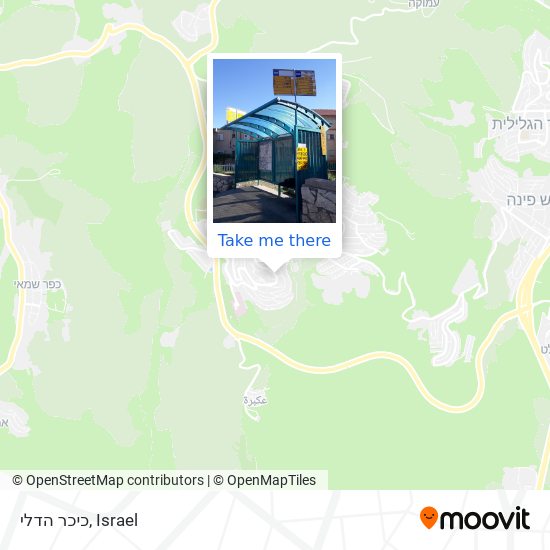 כיכר הדלי map