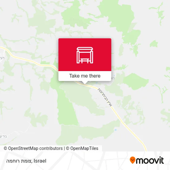 צומת רוחמה map