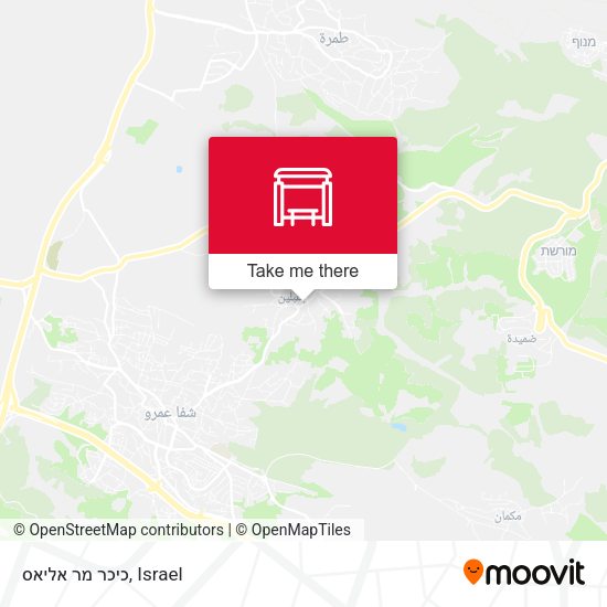 כיכר מר אליאס map