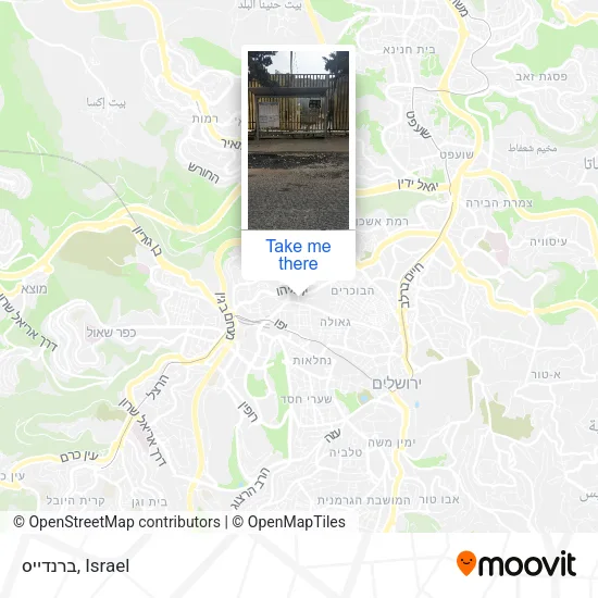 Карта ברנדייס