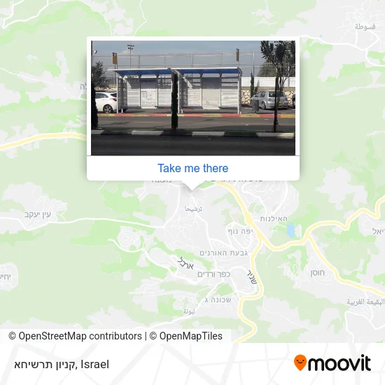 Карта קניון תרשיחא