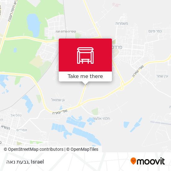גבעת נאה map