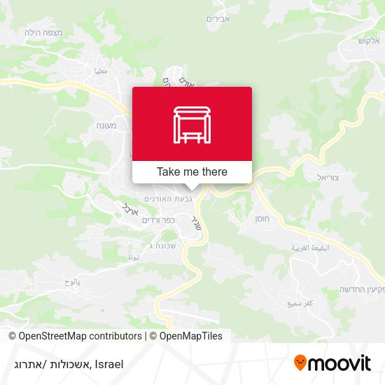 אשכולות /אתרוג map