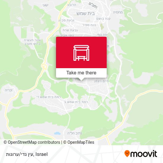 עין גדי/ערוגות map