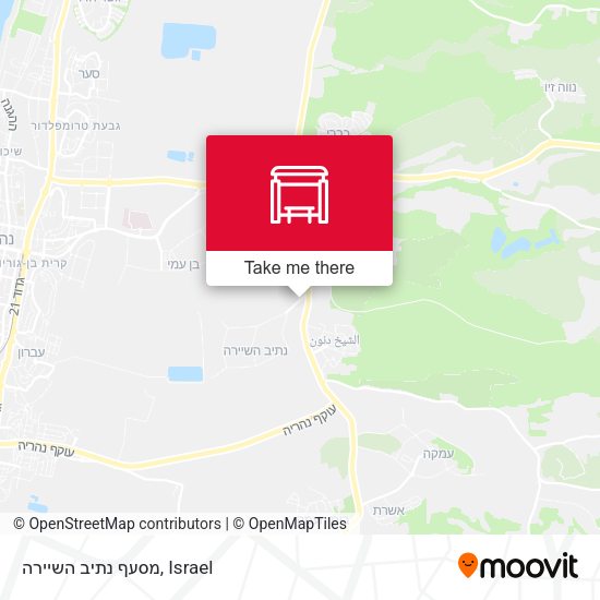מסעף נתיב השיירה map