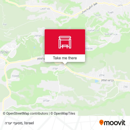 Карта מסעף יערה