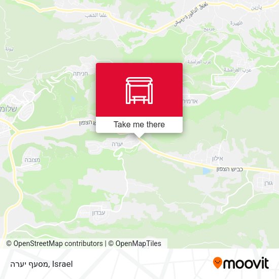 Карта מסעף יערה