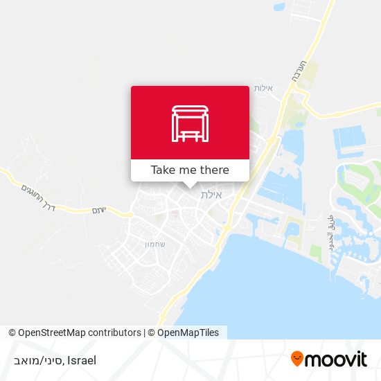 סיני/מואב map