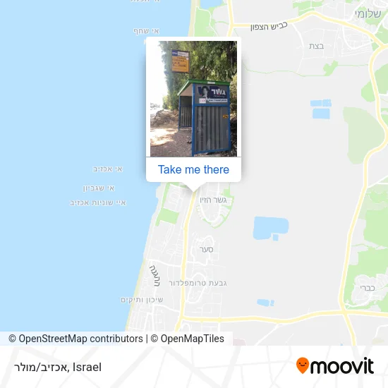 Карта אכזיב/מולר