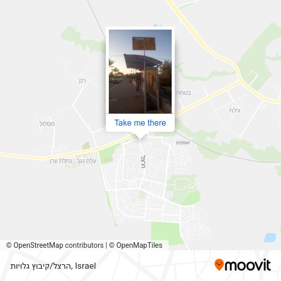 הרצל/קיבוץ גלויות map