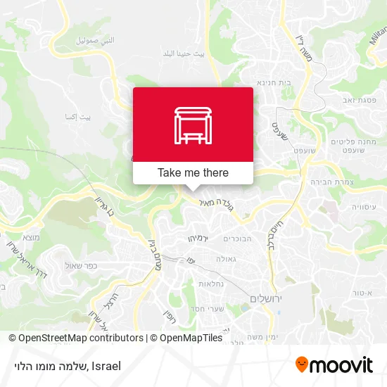 Карта שלמה מומו הלוי