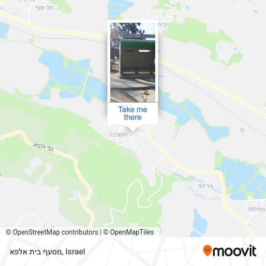מסעף בית אלפא map