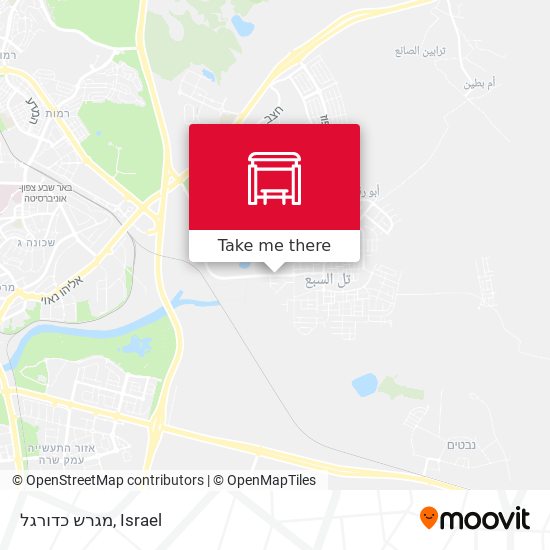 מגרש כדורגל map