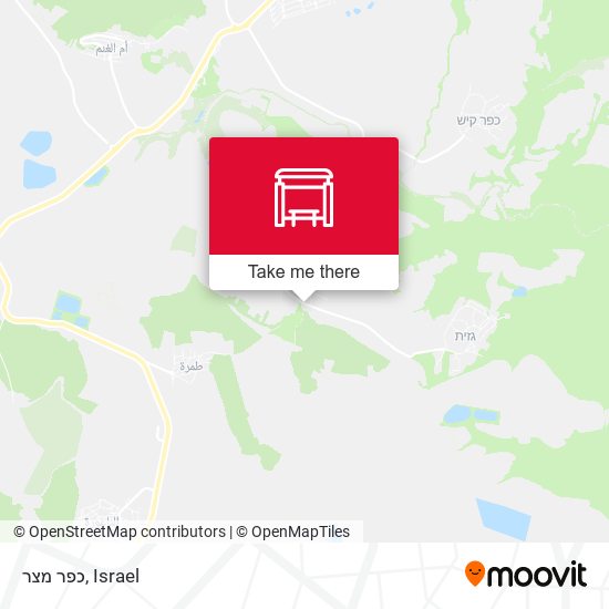 כפר מצר map