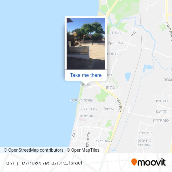 בית הבראה משטרה/דרך הים map