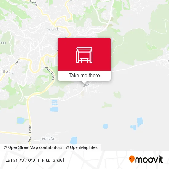 Карта מועדון פיס לגיל הזהב