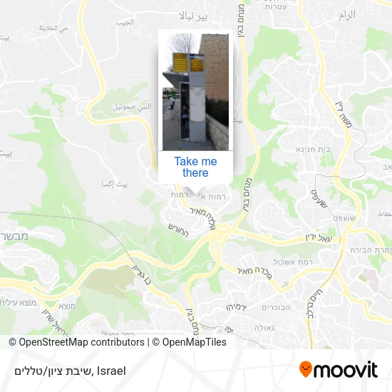 Карта שיבת ציון/טללים