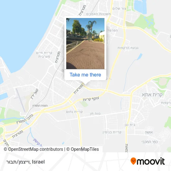 Карта וייצמן/תבור