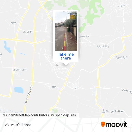 ג'ת פדלה map