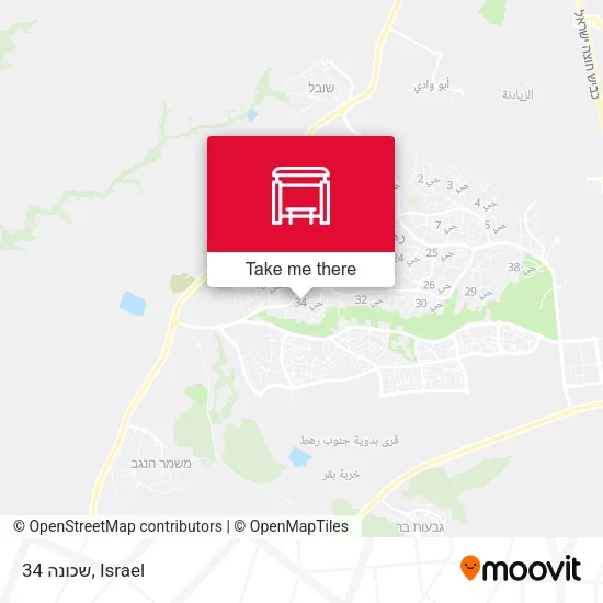 Карта שכונה 34