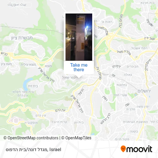 Карта מגדל דונה/בית הדפוס
