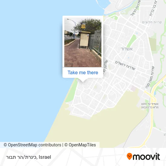 Карта כינרת/הר תבור