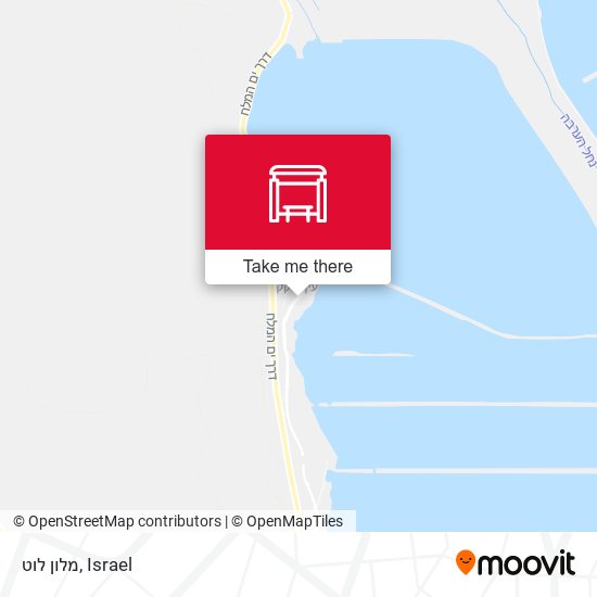 מלון לוט map